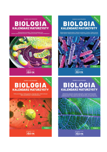 Biologia Kalendarz Maturzysty Tom 1-4